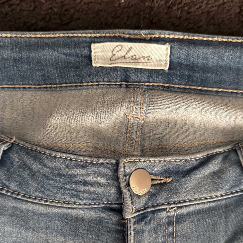 Elan Light Denim Flare Jeans - Picture 2 of 6